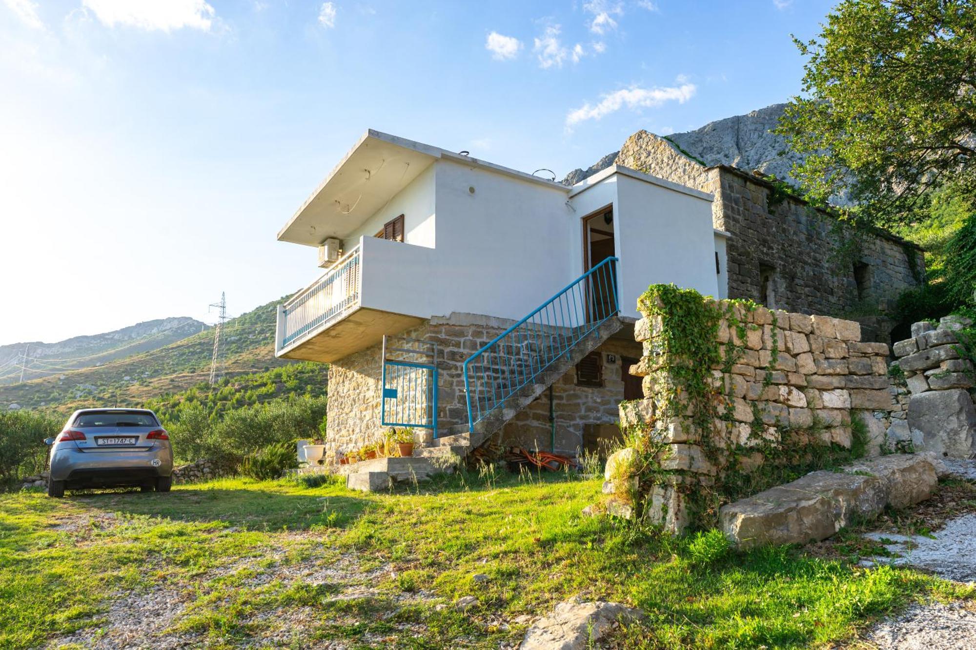 Olive Garden House In Zrnovnica With A View & Bbq Villa Dış mekan fotoğraf