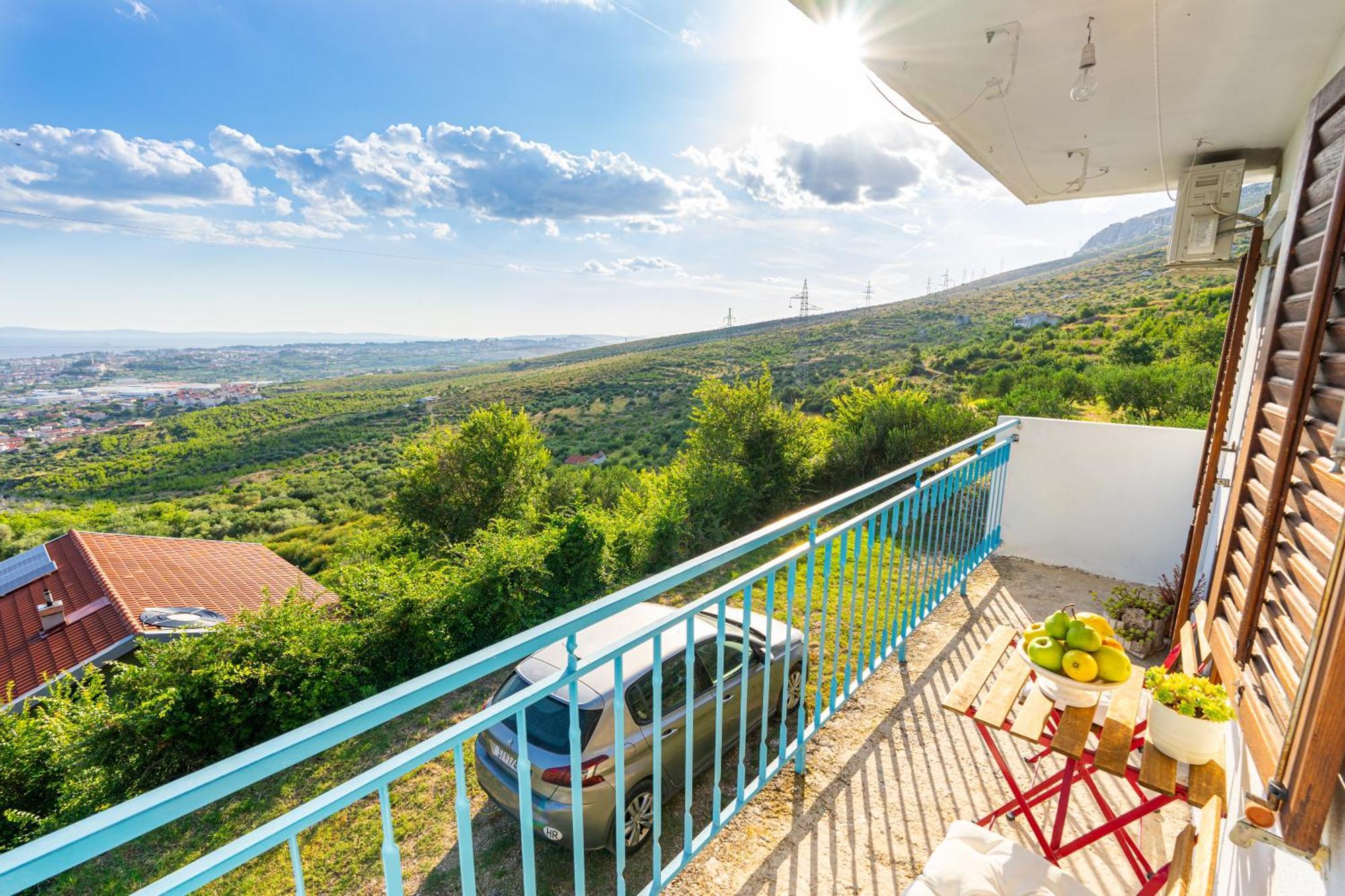 Olive Garden House In Zrnovnica With A View & Bbq Villa Dış mekan fotoğraf