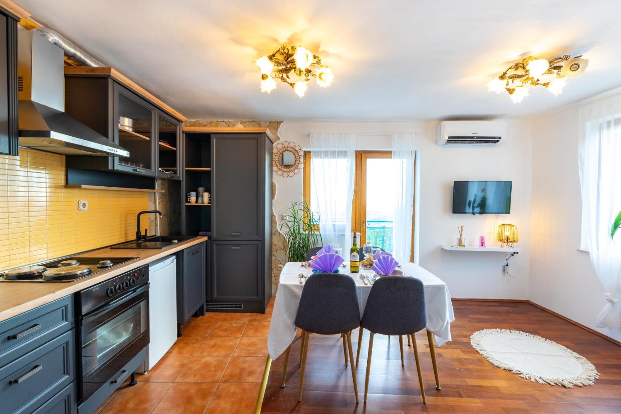 Olive Garden House In Zrnovnica With A View & Bbq Villa Dış mekan fotoğraf