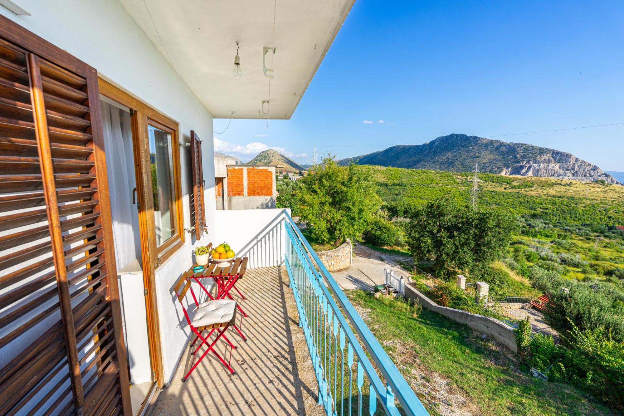 Olive Garden House In Zrnovnica With A View & Bbq Villa Dış mekan fotoğraf